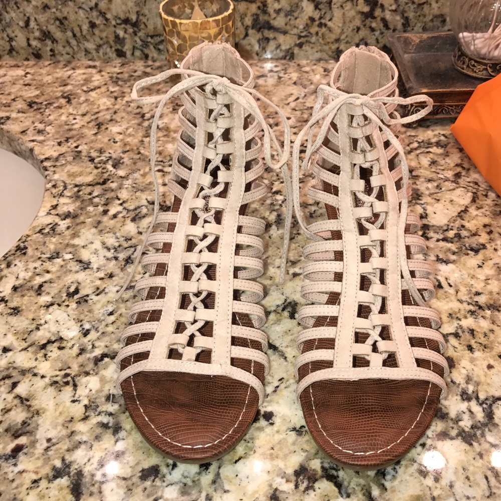 Lace Up Sandals